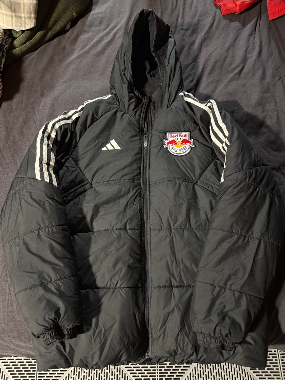 Adidas Men’s New York Red Bulls Puffer Jacket